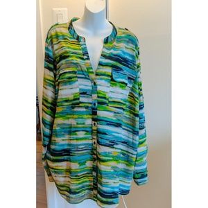 Calvin Klein Multi-color Blouse
